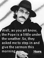 FATHER GUIDO SARDUCCI has spent the past twenty years living and working in the United States as gossip columnist and rock critic for the Vatican newspaper L'Osservatore Romano. Recently, he was also appointed Assistant Managing Editor for the Vatican Inquirer. American audiences first became familiar with Father Sarducci during the golden years of ''Saturday Night Live,'' when he appeared as a commentator on ''Weekend Update.'' He's also been a frequent and welcome guest on ''The Tonight Show''. 